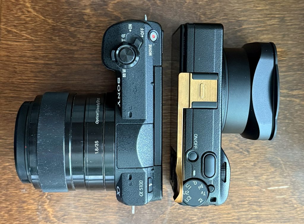 Sony A5100 ja Ricoh GR IIIx